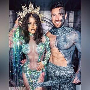 Medusa sext Womens Halloween costume - Dress Only - ship same day!